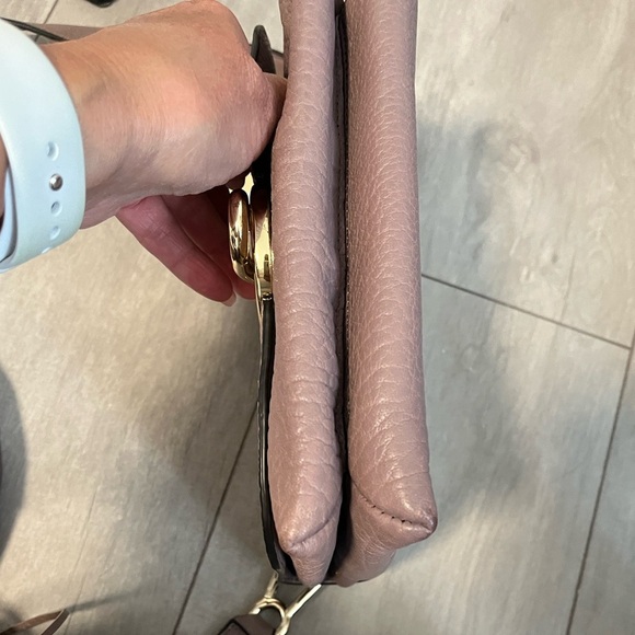 NWT REBECCA MINKOFF Mink Brown Isabel Crossbody Bag with Fringe Strap - Picture 13 of 16